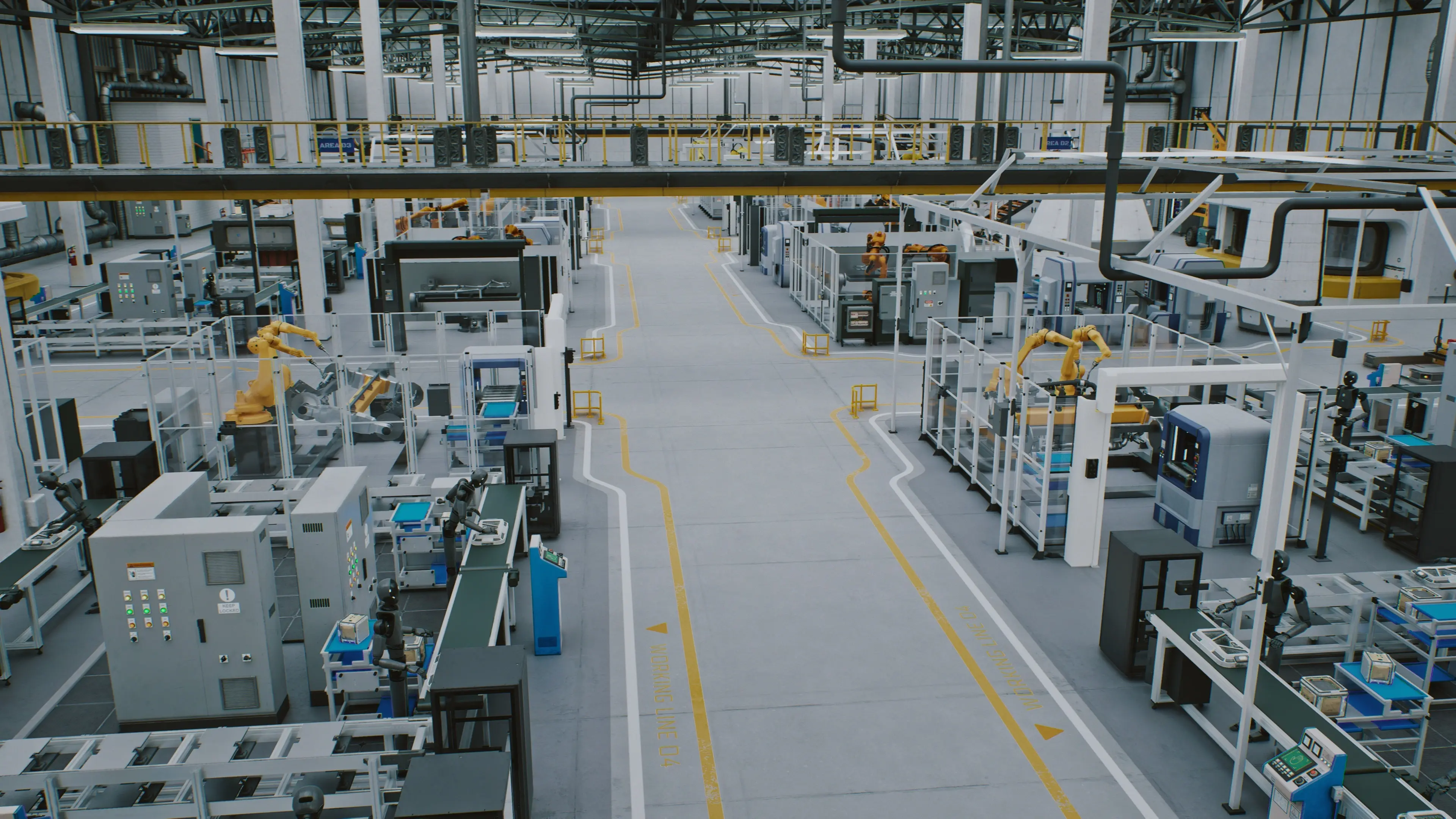Automated Manufacturing Floor